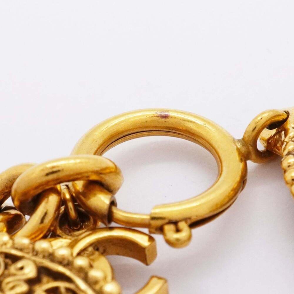 CHANEL Gold Logo Charm Bracelet - Picture 8 of 11